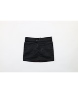 NOS Vintage Y2K Von Dutch Womens XS Spell Out Stretch Denim Mini Skirt B... - $919.94 MXN