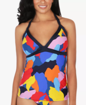 NAUTICA Tankini Swim Top Castaway Multicolor Size Small $88 - NWT - $26.99