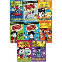 James Patterson Middle School Collection 8 Books Set (Middle School Save Rafe, M - $36.00