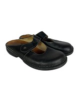 Finn Comfort 39 Stanford Shoes Womens 8.5 Black Leather Mary Jane Slip O... - £39.60 GBP