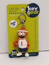 Key Gear Critter Light Basketball Champ Led Light KEYCHAIN-DOG Brand New - £5.45 GBP