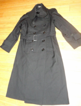 1980 MILITARY ARMY TRENCH OVERCOAT WOMEN ENLISTED 100% WOOL 12S 8410-01-... - £38.13 GBP