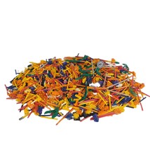 Huge Mixed Lot of K&#39;nex Building Toys, Rods Connectors Bulk 5lbs 12oz Green Red+ - £27.07 GBP