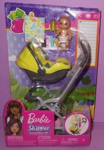 Barbie Skipper Babysitters Inc Baby Stroller Buggy Yellow NIB GFC18 2018 - £39.87 GBP