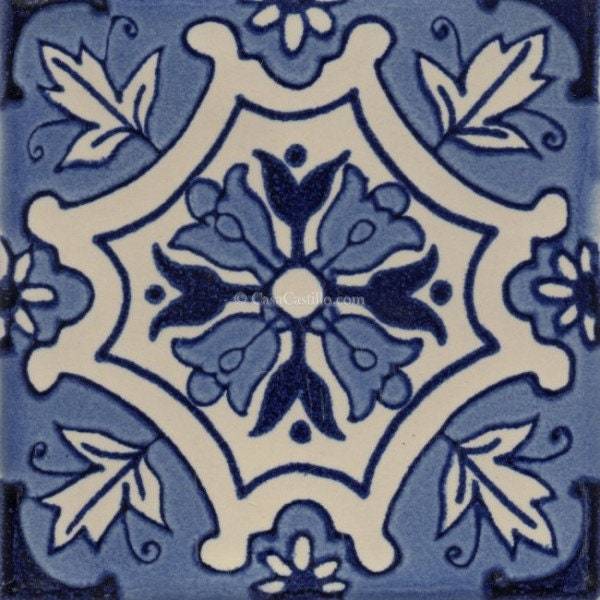 POOL TILES Mexican Talavera Ceramic Frost Proof Handcrafted Tiles - Sale... - $199.00
