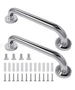 2X Safety Grab Bar Bathroom Support Handle Steel Bath Shower Toilet Hand... - $23.29 CAD