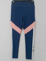 Adidas Climalite Leggings Womens SZ S Colorblock Blue White Pink Activew... - $11.99