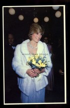 r4617 - Princess Diana in White Furs at the Premiere of &quot;Little Foxes&quot; postcard - $2.54