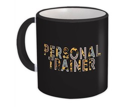 Personal Trainer Animal Print : Gift Mug For Feminine Coach Instructor Sport Gym - $15.90