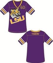 NCAA Louisiana State (LSU) Tigers Ladies&#39; Color Jersey Tunic / Shirt (Sm... - $24.07