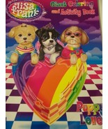 Lisa Frank Giant Coloring and Activity Book ~ Puppy Love (Puppies in Hea... - £4.86 GBP