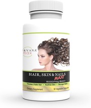 Wellgenix Purvana Max Hair, Skin &amp; Nails Vitamin: Biotin 5000mcg for Enhanced Ha - £65.53 GBP
