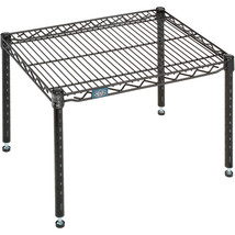 Nexel Black Epoxy Wire Dunnage Rack 30&quot;W x 18&quot;D x 14&quot;H - £74.90 GBP