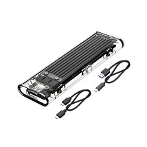 ORICO NVME M.2 to Type-C USB3.1 Gen2 10Gbps Transparent External Solid State Dri - £36.08 GBP