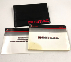 2003 Pontiac Montana Owners Manual Handbook Set with Case OEM C01B55063 - $26.99