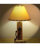 Western Cabin Lodge Lamp...The Old El Paso Table Lamp w/Spur and Texas Star  - $179.95