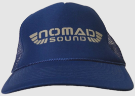Nomad Sound Blue Trucker Mesh Snapback Vintage Foam Hat Rope Cap One Size - $11.37
