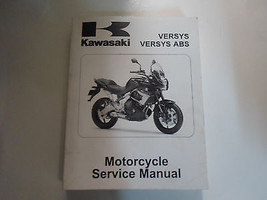 2010 KAWASAKI VERSYS ABS Service Repair Shop Manual STAINED DAMAGED OEM - $45.05