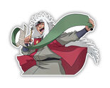 Naruto Jiraiya Sticker Vinyl Decal Waterproof Indoor Outdoor - $4.50+