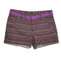Athleta Ariel Fo Sho Shorts Size 2 Thistle Purple Cotton Stretch Diamond... - £10.75 GBP