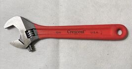 CRESCENT BRAND Red Cushion Grip 10" Adjustable Wrench - Excellent Condit... - $29.70