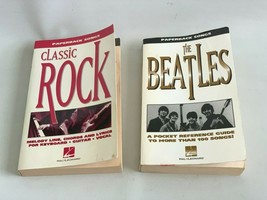 The Beatles &amp; Classic Rock Paperback Songs by Hal Leonard Corp Lot Two Used - £13.93 GBP