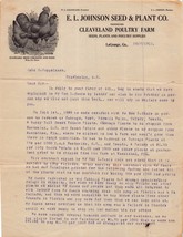 Lagrange Ga ~ E L Johnson Seed &amp; Plant-Cleaveland Pollame FARM-1911 Lett... - £10.32 GBP