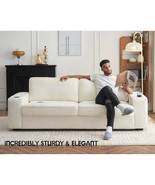 89in Modern Sofa With USB Charging Ports &amp; Cup Holders Sectionals Couch ... - $748.19+