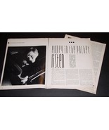 Barry Hearn Snooker The Power Station The Face Magazine Article Vintage ... - $14.99