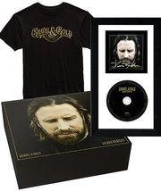 Dierks Bentley signed 2023 Gravel And Gold 4x4 Art Card/Album Cover Booklet/CD/T - £125.82 GBP