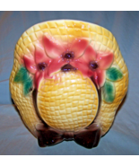 Vintage Royal Copley Colorful Spring Bonnet Hat Wall Pocket-6 1/2 inches... - $16.50