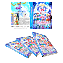 Sailor Moon Eternal Part 1&amp;2 The Movies Anime Dvd English dubbed region all - £21.75 GBP
