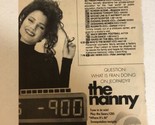 The Nanny Print Ad Fran Drescher Tpa15 - £4.74 GBP