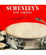 1940 Schenley's Liquor Eggnog Advertisement Distillery Esquire Holiday H... - €10,99 EUR