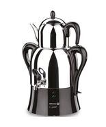 Korkmaz A341 Samovar Tea Maker TeaPot Turkish Electric Machine Semaver 220V - $3,566.46 MXN