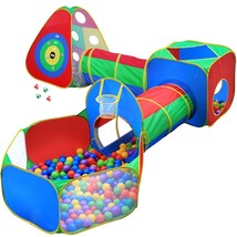 , Toddler Jungle Gym Play Tent With Play Crawl Tunnel Toy, For Boys Babies Infan - £79.92 GBP