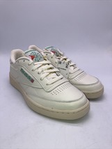 Reebok Club C 85 Vintage Shoes Chalk White Green DV6434 Men’s Sizes 8-10 - £79.92 GBP