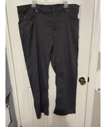 Prana Breathe Slim Fit Nylon Stretch Hiking Pants Size 46x30 Gray Tiny F... - £14.70 GBP