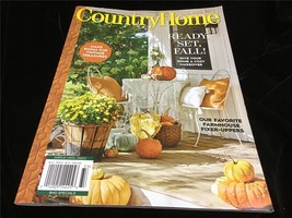 Meredith Magazine Country Home Ready, Set, Fall! Make Room for Vintage Treasures - £8.69 GBP