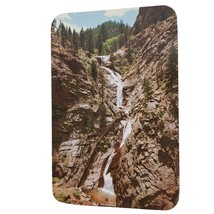 Postcard Seven Falls In South Cheyenne Canon Colorado Springs CO Round Corners - $6.98