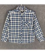 Billabong Flannel Shirt Boys XL Button Up Cotton Blend Extra Large - €10,27 EUR