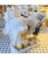 10pcs Mini Clothes Hangers &amp; Shoe Rack for Labubu 17cm Doll Accessories ... - $20.45 CAD+