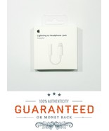Genuine OEM Apple Lightning to 3.5 mm Headphone jack Adapter iPhone X 8 ... - $14.95