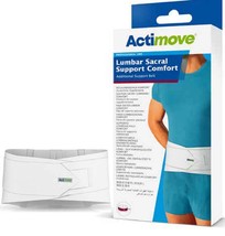 Actimove Lumbar Sacral 10&quot; Support Comfort w/Additional Support Belt (White) Lar - £22.51 GBP