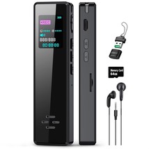 64Gb Smart Digital Voice Recorder With Playback - Audio Voice Recorder F... - $47.49