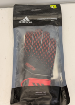 Adidas Predator20 Training Junior Soft Grip Gloves Black/Actred Size 3 F... - $282.50 MXN
