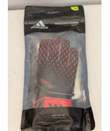 Adidas Predator20 Training Junior Soft Grip Gloves Black/Actred Size 3 F... - $280.41 MXN