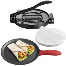 Tortilla Press, 10 Inch Cast Iron Tortilla and Roti Maker, Heavy Duty To... - $68.15