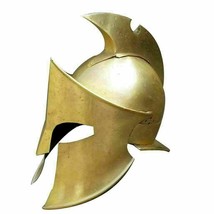 Greek Helmet Medieval Handmade Brass Coating King Leonidas-
show original tit... - £65.71 GBP