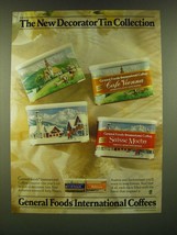 1990 General Foods International Coffees Ad - Caf Vienna, Suisse Mocha - £14.54 GBP